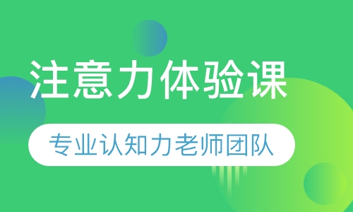 注意力体验课