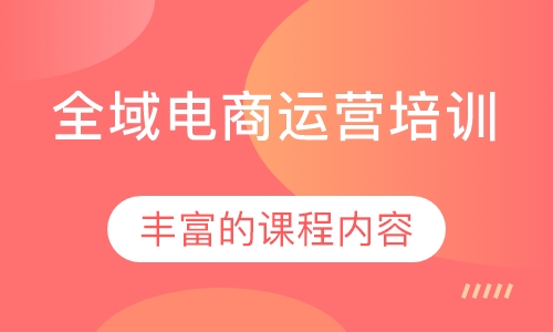 全域电商运营培训