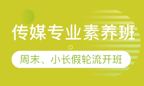 直播课传媒专业素养班