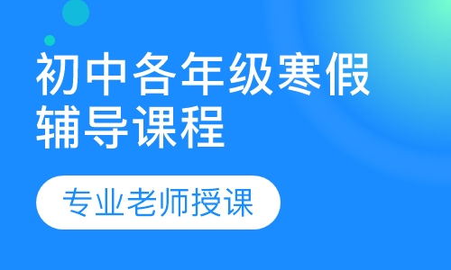 初中各年级寒假辅导课程