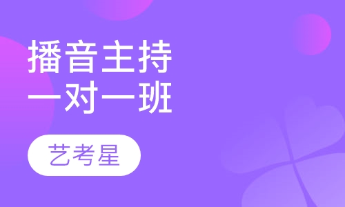 播音主持一对一班