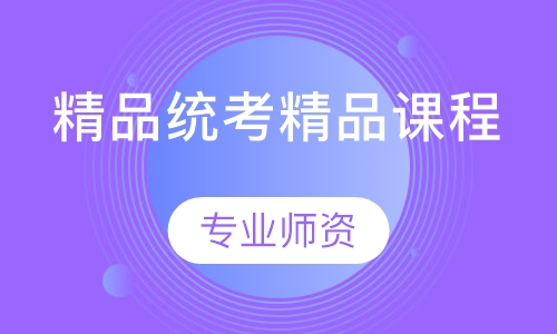 师苑精品统考课程