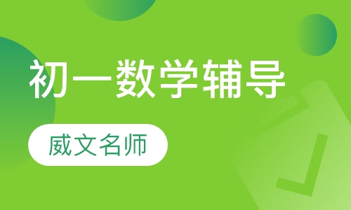 初一数学辅导