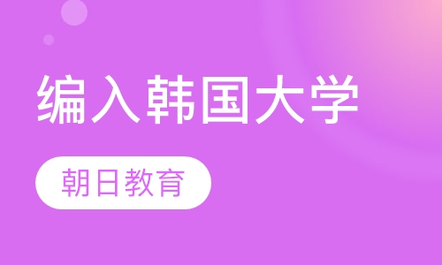 编入韩国大学