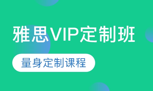 雅思VIP定制班