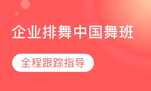 企业排舞中国舞班