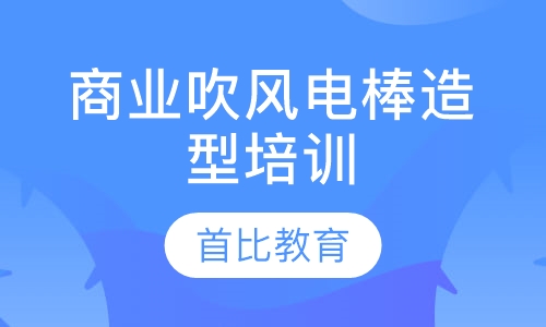 商业吹风电棒造型培训