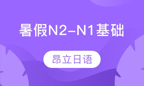 暑假N2-N1基础