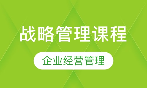 战略管理课程