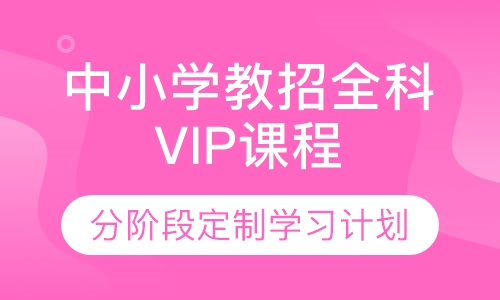 中小学教招全科VIP课程