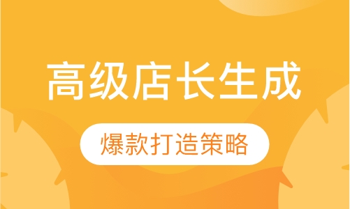 高级店长生成班