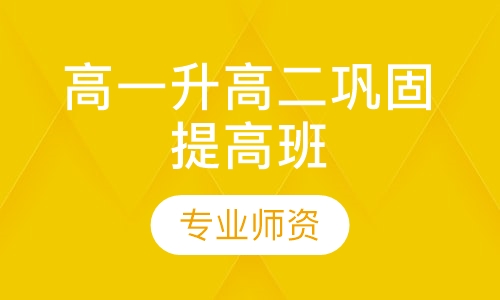 高一升高二巩固提高班