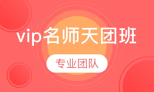 vip名师天团班