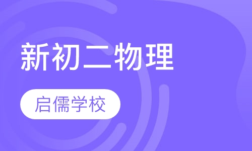 新初二物理辅导班