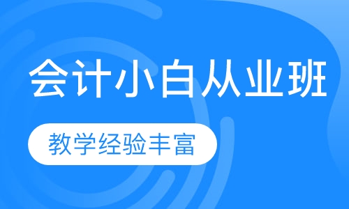 会计小白从业班