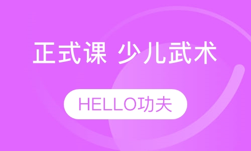正式课 少儿武术