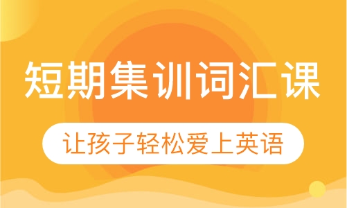 美联青少英语短期集训词汇课