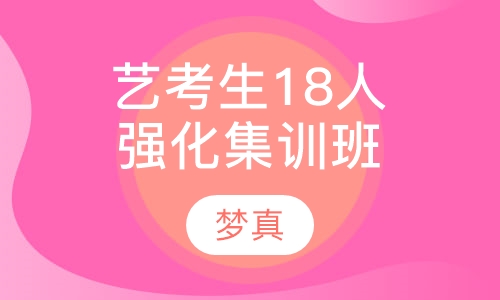 艺考生18人强化集训班