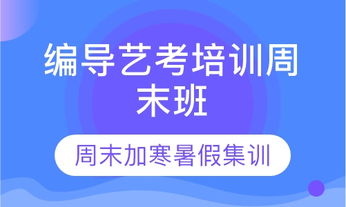 编导艺考培训周末班