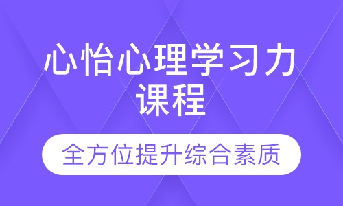 心怡心理学习力课程