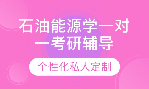 直播课石油能源学一对一考研辅导班