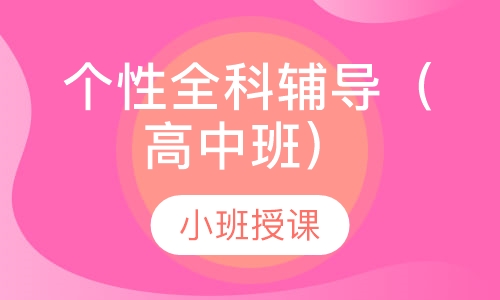 个性全科辅导（高中班）