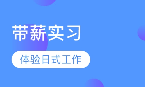 带薪实习
