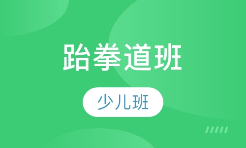 少儿跆拳道班