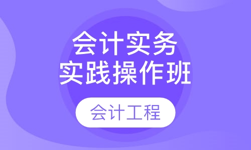 会计实务实践操作班