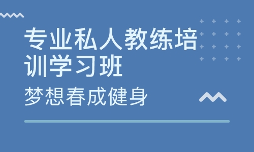 专业私人教练培训学习班