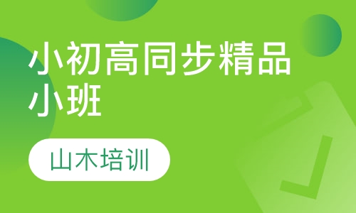 小初高同步精品小班