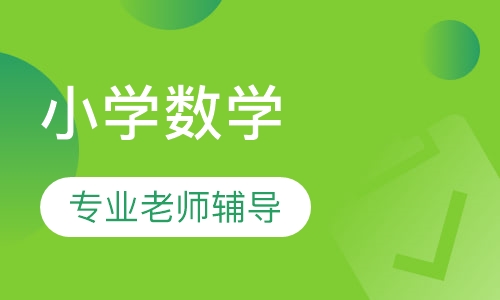 小学数学一对一辅导