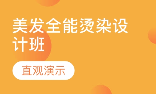 美发全能烫染设计班（进修）