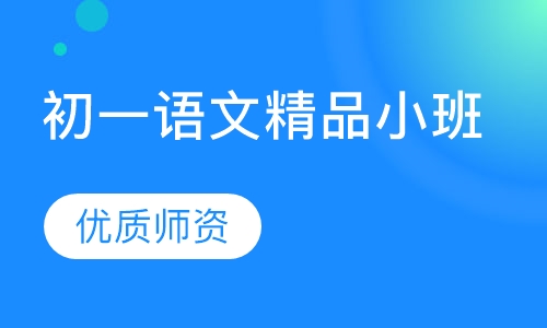 初一语文精品小班
