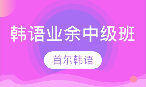 韩语培训业余中级班