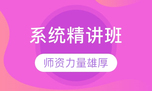 系统精讲班