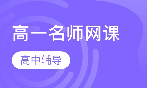 高一名师网课——语文
