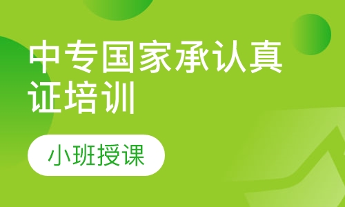 中专国家承认真证培训