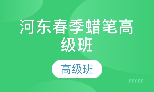 河东春季蜡笔高级班