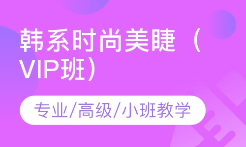 韩系时尚美睫（VIP班）