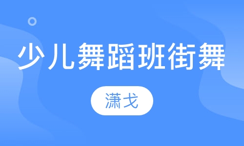 少儿舞蹈班街舞