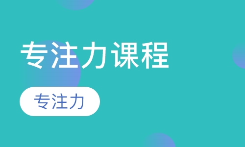专注力课程