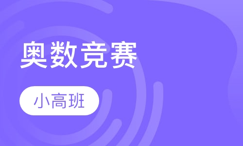 小学奥数竞赛拔高班（小高班）