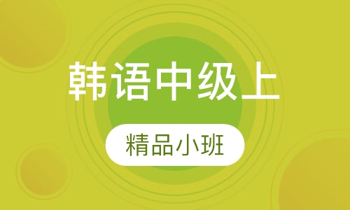 寒假班韩语中级上（3级）