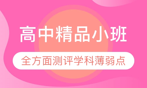 高中精品小班