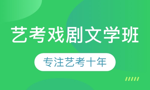 艺考戏剧文学班