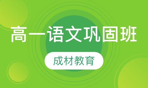 高一语文基础巩固培优拔高课程