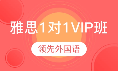 雅思1对1VIP班