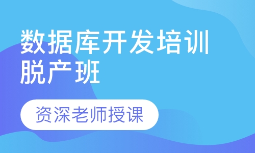 数据库开发培训脱产班