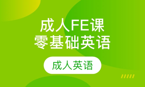 成人零基础英语FE课